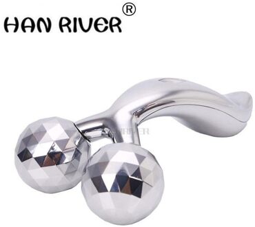 V Gezicht Dunne Gezicht Artefact Handleiding Instrument Wiel Twee Rondes Van Facial 3 D Dunne Gezicht Vorm Gezicht Massager En schoonheid Instrument