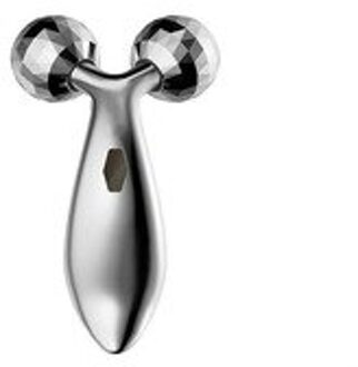 V gezicht dunne gezicht artefact handleiding instrument wiel twee rondes van facial 3 d dunne gezicht vorm gezicht massager en schoonheid instrument