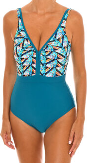 V-hals badpak EB1713C dames Turquoise - EU 75C /UK 34C