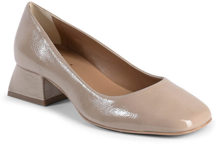 V Italia Ballerina met hak voor dames Sofia Naplack Cappuccino - maat Beige
