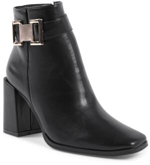 V Italia dames enkellaars zwart X726 Nero