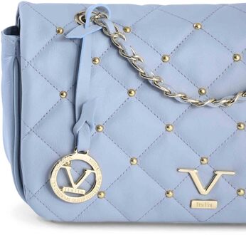 V Italia Dames Handtas M392 Sauvage Celeste - maat Lichtblauw