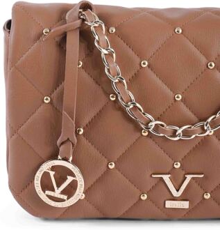 V Italia Dames Handtas M392 Sauvage Cuoio Scuro Bruin