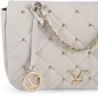 V Italia Dames Handtas M392 Sauvage Latte Gebroken wit