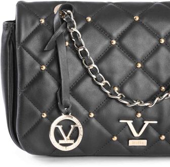 V Italia Dames Handtas M392 Sauvage Nero Zwart