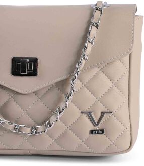 V Italia Dames Schoudertas V024M-S Sauvage Marmo Beige
