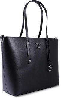 V Italia Dames Tas  CB1070 SAFFIANO NERO Zwart
