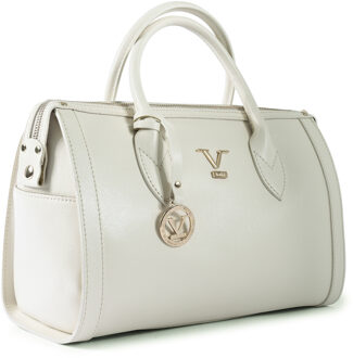 V Italia Dames Tas V014 SAFFIANO-G CREMA - maat Crème