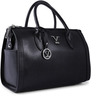 V Italia Dames Tas  V014 SAFFIANO-S NERO Zwart