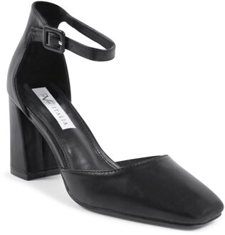 V Italia Damespomp met enkelbandje Zwart HLL0127 Nero