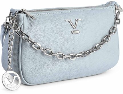 V Italia mini-tas voor dames VE1735-S Dollaro Celeste Lichtblauw