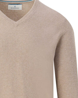 V-neck sweater Beige - L