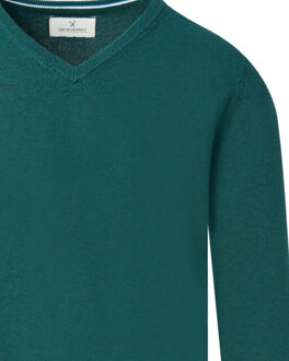 V-neck sweater Groen - XXL