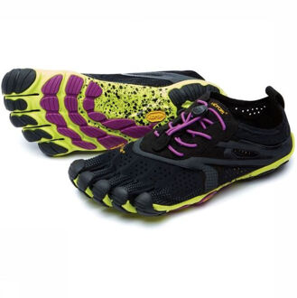 V Run Woman Black/Yellow/Purple - Teen Schoenen