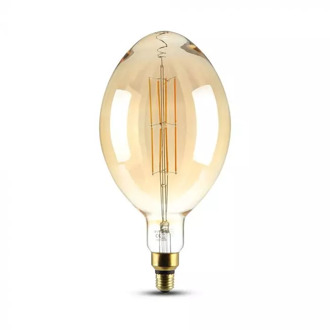 V-tac LED Filament lamp XXL Bora 8 Watt E27 2000K dimbaar