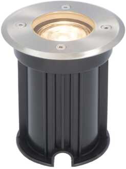 V-tac LED Grondspot buiten - Dimbaar - GU10 - 2700K warm wit - 4 Watt 345 lumen - Tuinspot - Oprit - RVS - IP65 Waterdicht
