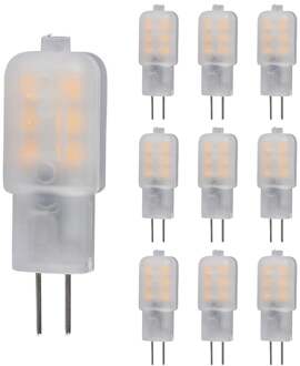 V-tac Set van 10 G4 LED lampen - 1.5 Watt - 100 Lumen - 3000K Warm wit licht