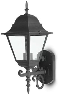 V-tac Traditioneel klassieke wandlamp XL - Zwart - Geschikt voor E27 - IP44
