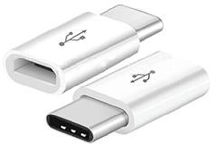 V-tac USB-C naar micro USB adapter wit - 9520110