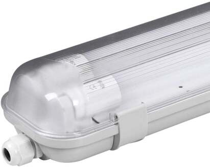 V-tac VT-12023 Witte LED TL-armatuur met buizen - IP65 - 36W- 3400 Lumen - 4000K - 120CMx2