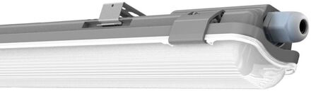 V-tac VT-12028 LED TL-armatuur met buizen - IP65 - Wit - 18W - 1700 Lumen - 6400K - 120CM Zwart