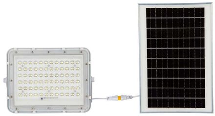 V-tac VT-120W-W Witte schijnwerpers op zonne-energie - 15W - IP65