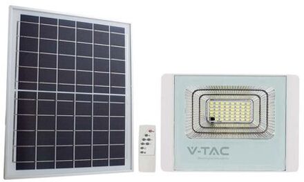 V-tac VT-60W-W Witte schijnwerpers op zonne-energie - 20W - IP65