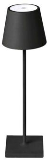 V-tac VT-7703-B Oplaadbare zwarte tafellampen - bureaulampen