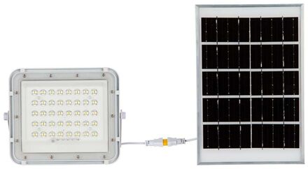 V-tac VT-80W-W Witte schijnwerpers op zonne-energie - 10W - IP65