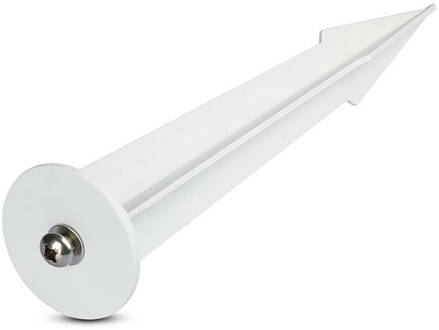 V-tac VT-855-W Witte LED Schijnwerper - Spike - IP65