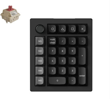 V0 Ultra 8K keypad red switch