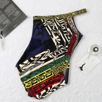 V2110 Sexy One Piece Swimsuit Women Swimwear Female One Shoulder Top Bathing Suit High Waisted Monokini Belted Beachwear Sexy