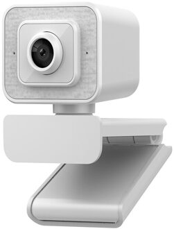 V24 Full Hd Video Webcam 1080P Hd Camera Usb Webcam Handmatige Focus Computer Web Camera Met Ingebouwde microfoon Voor Pc Laptop wit
