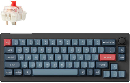 V2M-D1 Max RGB Red knob US bl