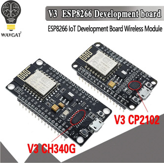 V3 Wireless Module NodeMcu 4M Bytes Lua WIFI Internet of Things Board based ESP8266 ESP-12E for Arduino Compatible CH340/CP2102