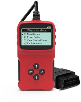 V309 OBD2 Obdii Auto Diagnose Scanner Handheld Auto Diagnose Reparatie Tool Automotive Erase/Reset Foutcodes Reader