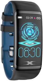 V30S Smart Armband Bt Sport Fitness Tracker Hartslag Slaap Gezondheid Monitor Grote Screen Smart Horloge blauw