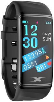 V30S Smart Armband Bt Sport Fitness Tracker Hartslag Slaap Gezondheid Monitor Grote Screen Smart Horloge zwart