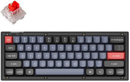 V4-A1 60% HS Fbk(A) RGB Red US