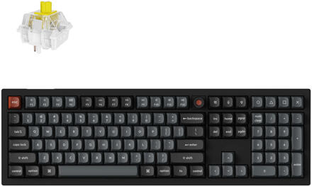 V6 8K banana toetsenbord