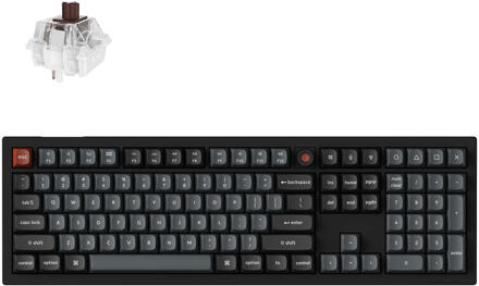 V6 8K brown toetsenbord