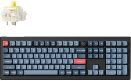 V6 Max QMK/VIA toetsenbord