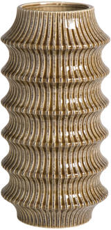 Vaas Bolia - - 34xØ17 Cm - Keramiek - Bruin