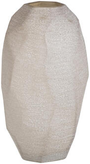 Vaas Bolia - Zandkleur - 36,5xØ19 Cm - Glas - Beige - H36.5 Cm