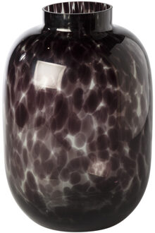 Vaas cheetah zwart - mega - ⌀24X35 cm Transparant