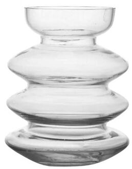 Vaas glas Aline Ø15,7xH25,3cm helder transparant