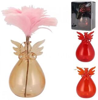 Vaas hanger Sparkly 7,5x7,5x12cm verschillende