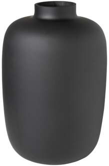 Vaas - mat zwart - ⌀22x32 cm