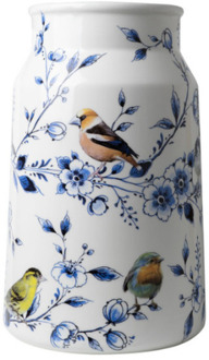 vaas Melkbus bosvogels Wit