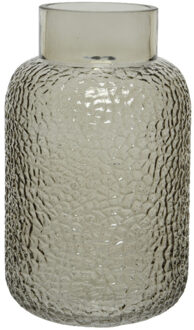 Vaas - misty groen - transparant - H22,5 x D14 cm